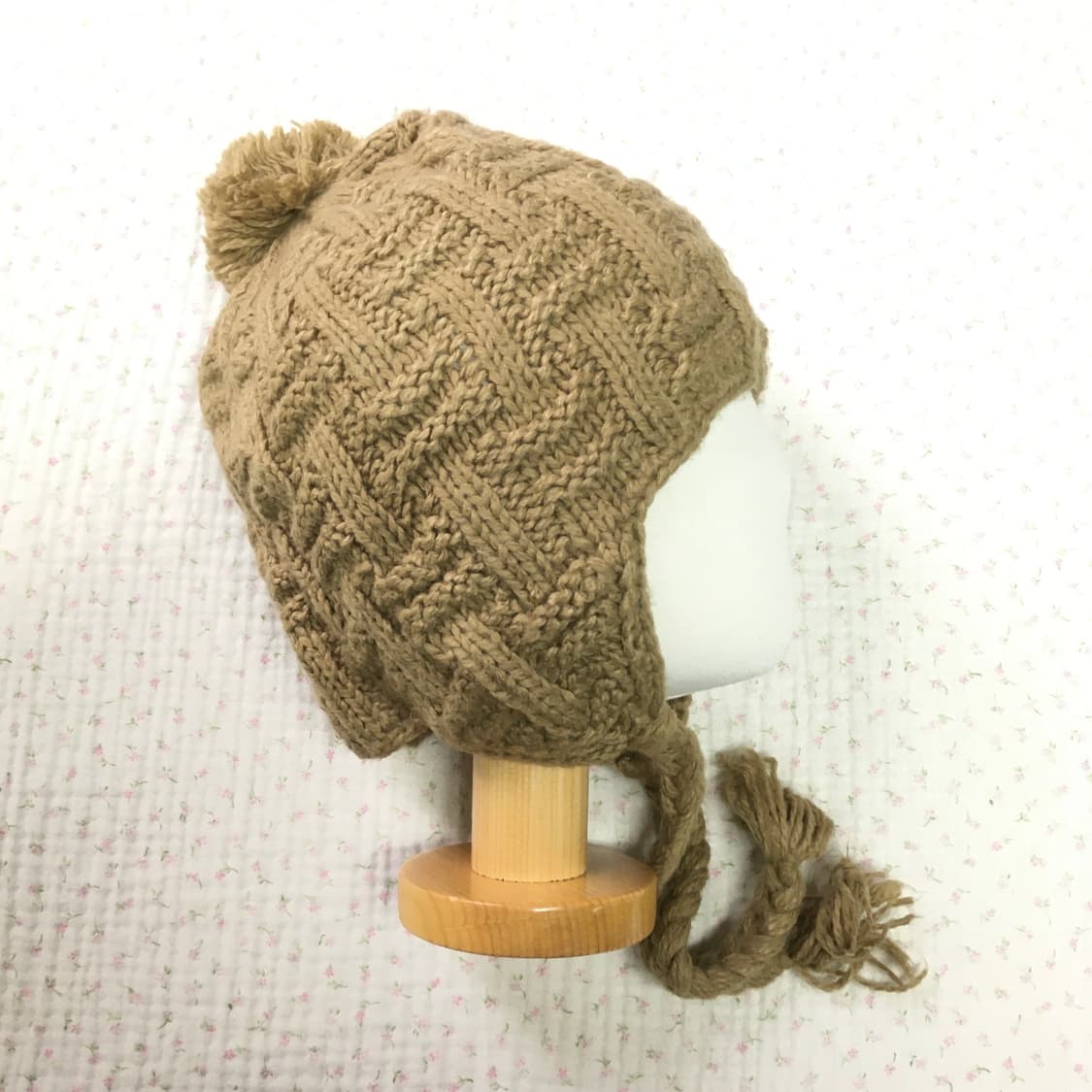 JPN/ 폼폼이비니 이어프랩비니 모리룩비니 y2k비니  상품이미지3