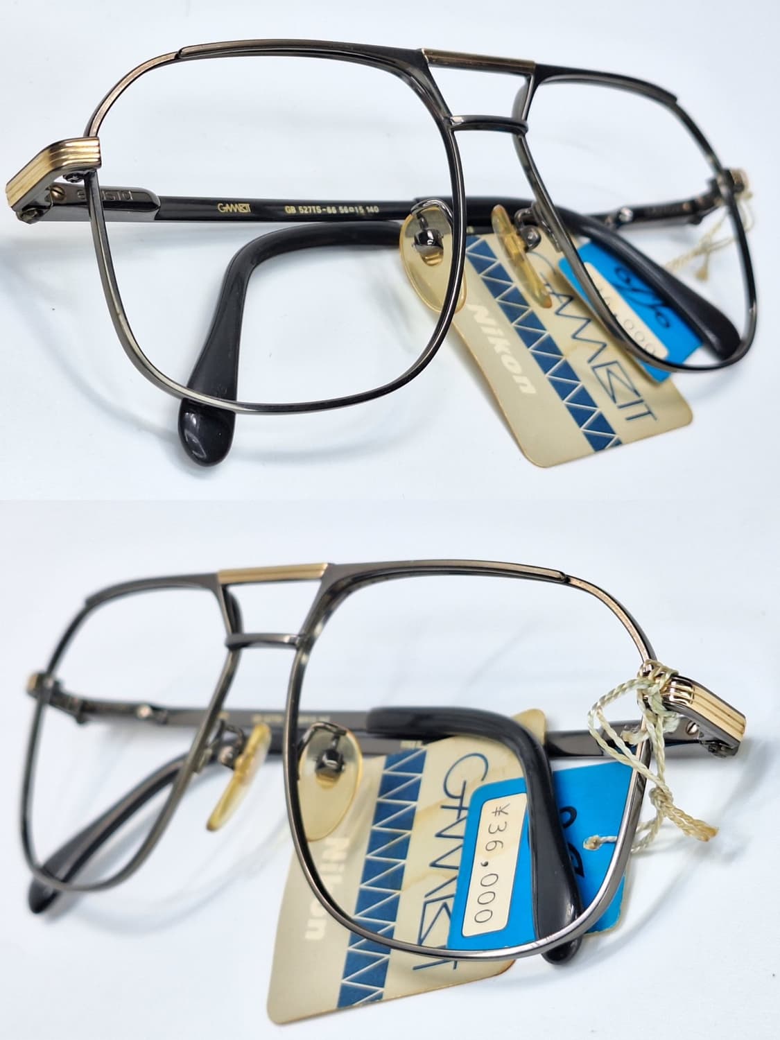 니콘 X SAFILO Gambit GB527TS-66 안경테 투브릿지 상품이미지2