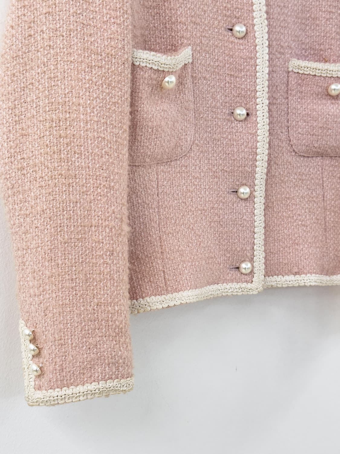 꾸레쥬 트위드 자켓 상품이미지6