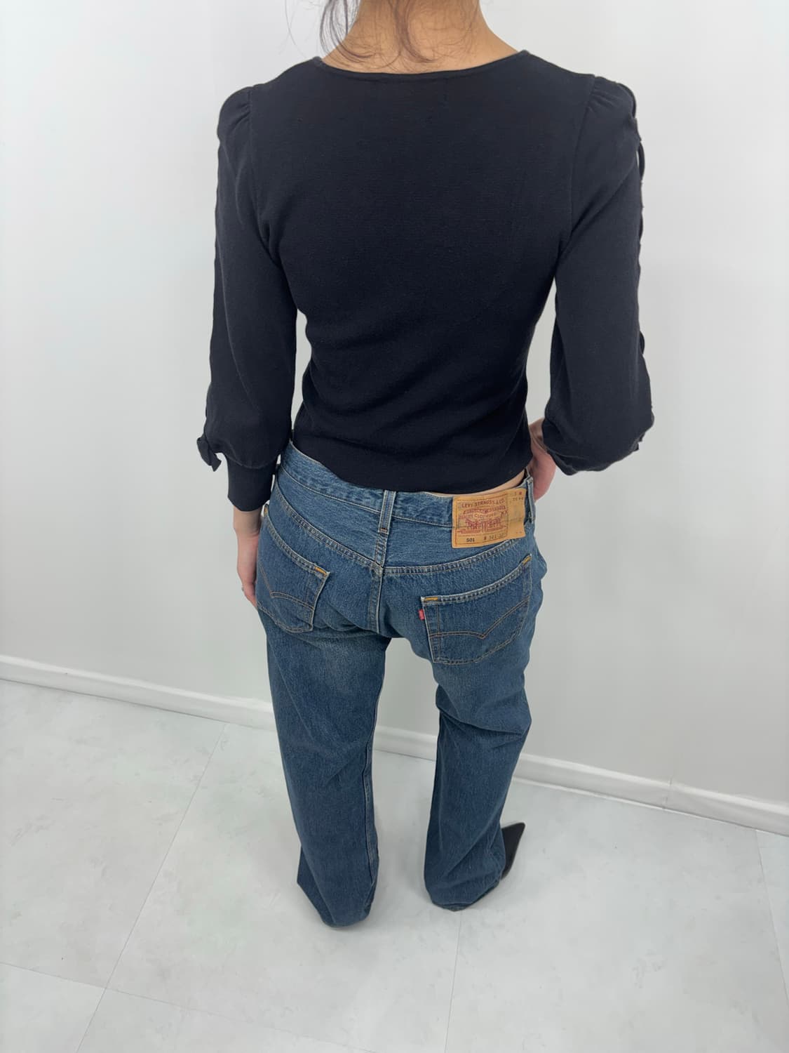 LEVIS 501 MID WASHED BLUE 상품이미지9