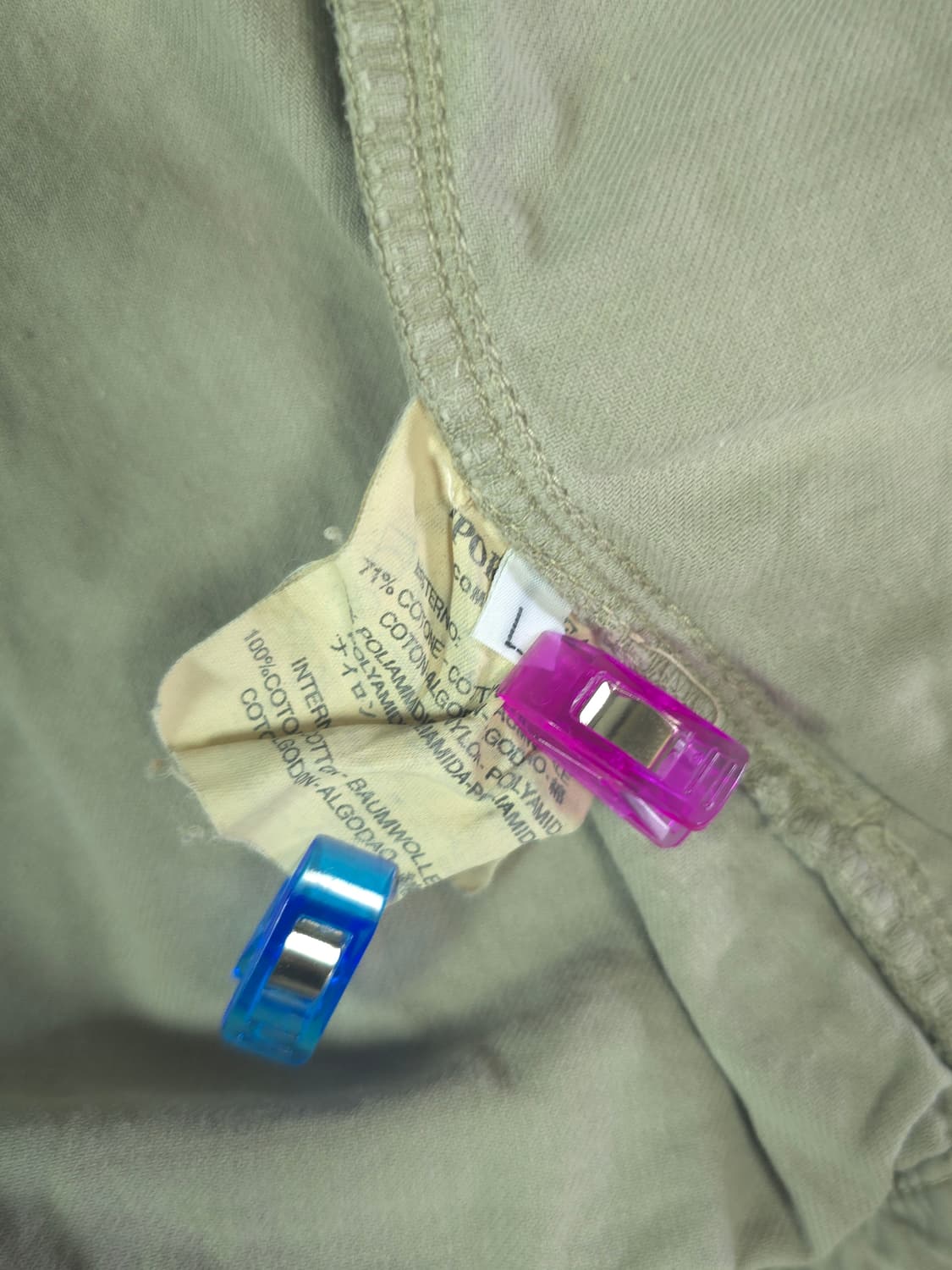 스톤아일랜드 정품 와펜 바람막이 자켓 간절기 봄 점퍼 100 105 상품이미지8