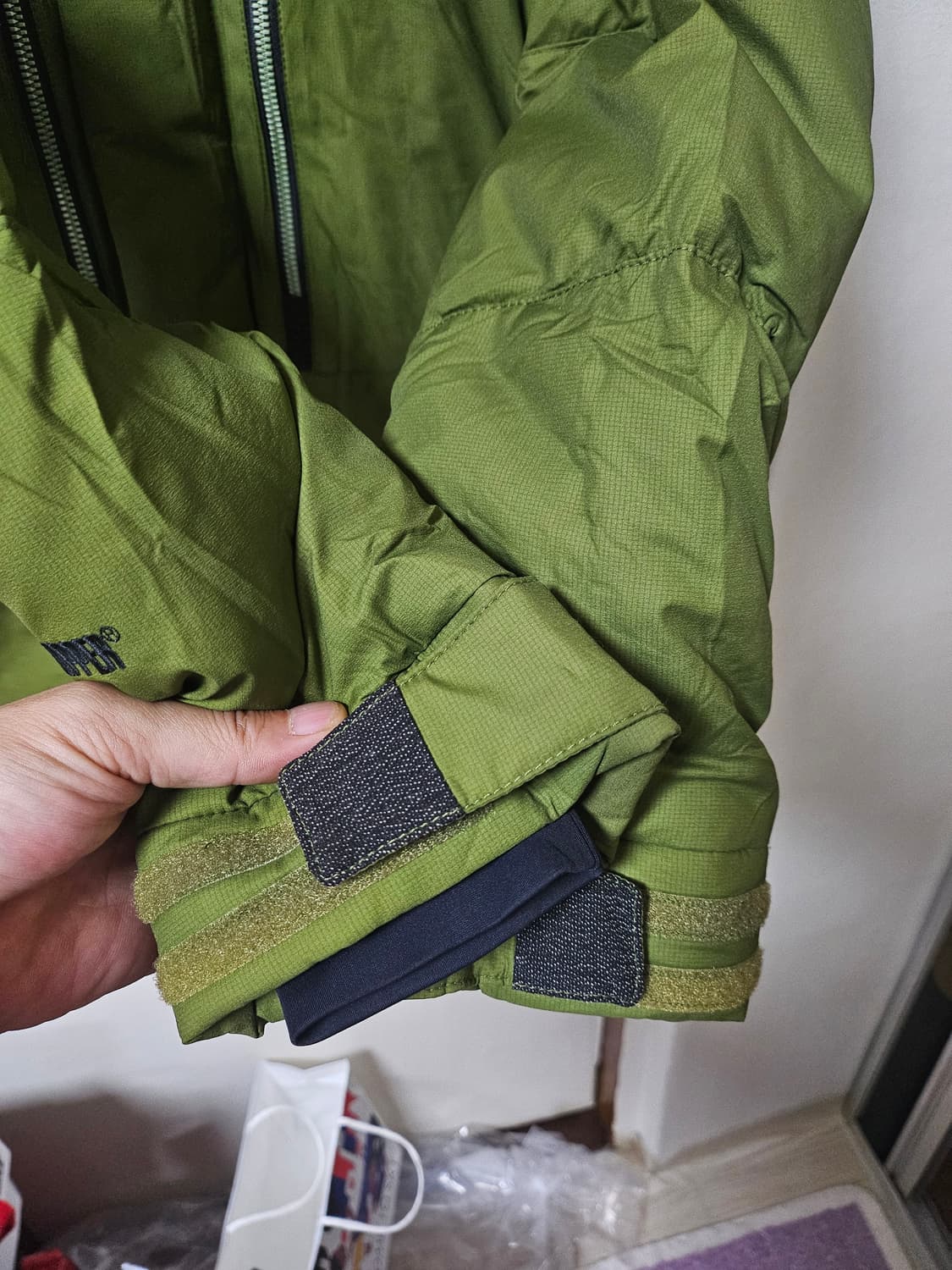 K2 코볼트 대장패딩 90(95)사이즈 올리브 그린 상품이미지4