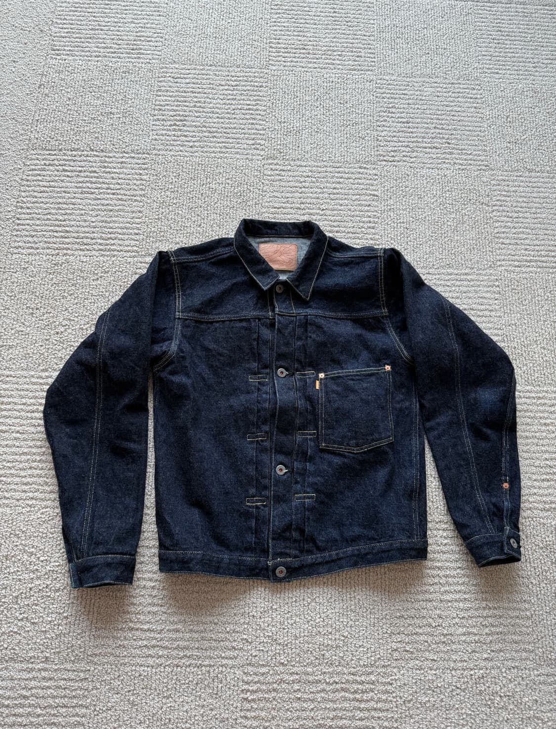 [40, 31] 그라프제로 graphzero 복각 데님 셋업 상품이미지2