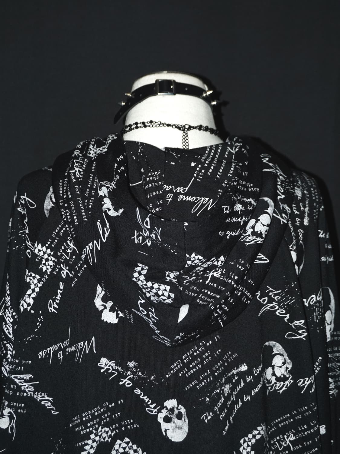 (paleo2) gothic punk zip-up hoodie  상품이미지7