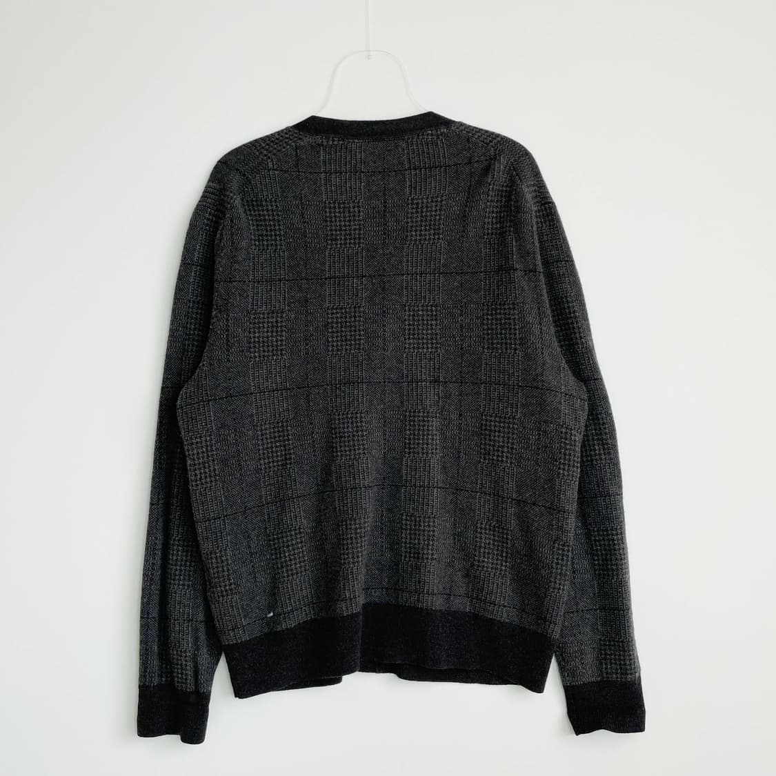 D2 폴로랄프로렌 글렌 플래드 메리노 가디건 XL사이즈 상품이미지3