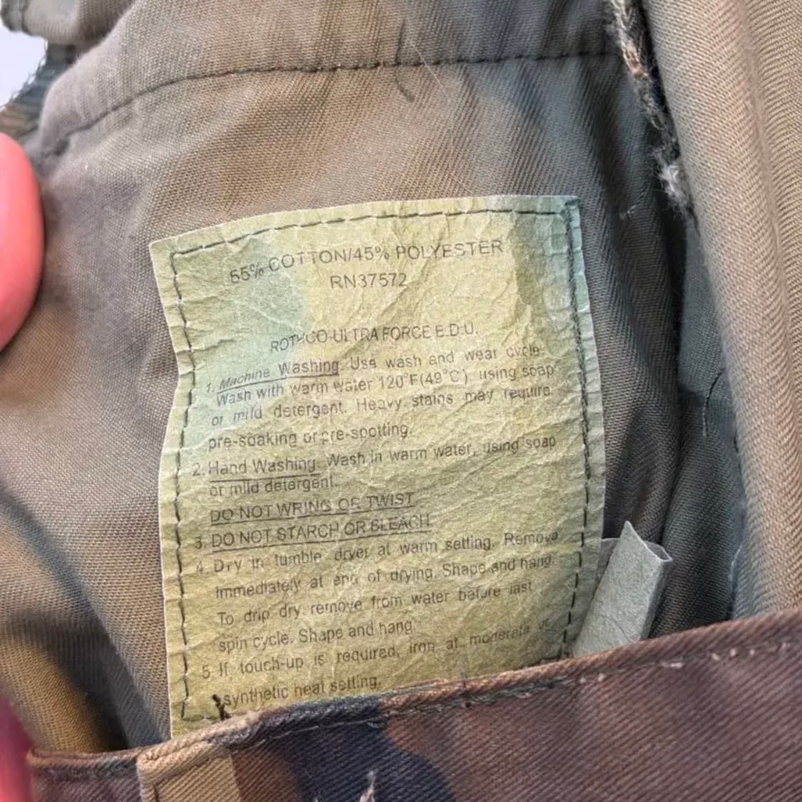 미군 오리지날 우드랜드 BDU 팬츠 상품이미지5