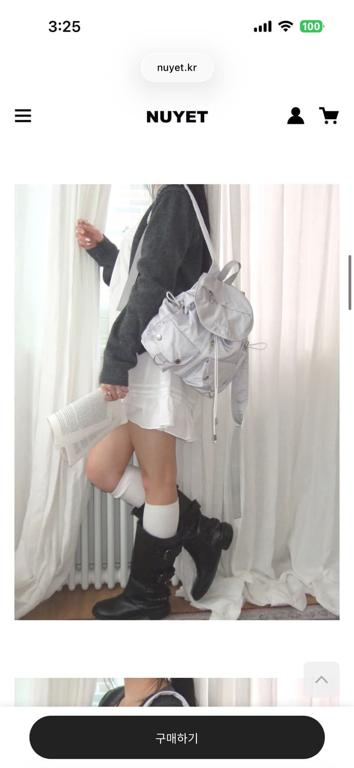 nuyet 백팩 상품이미지2