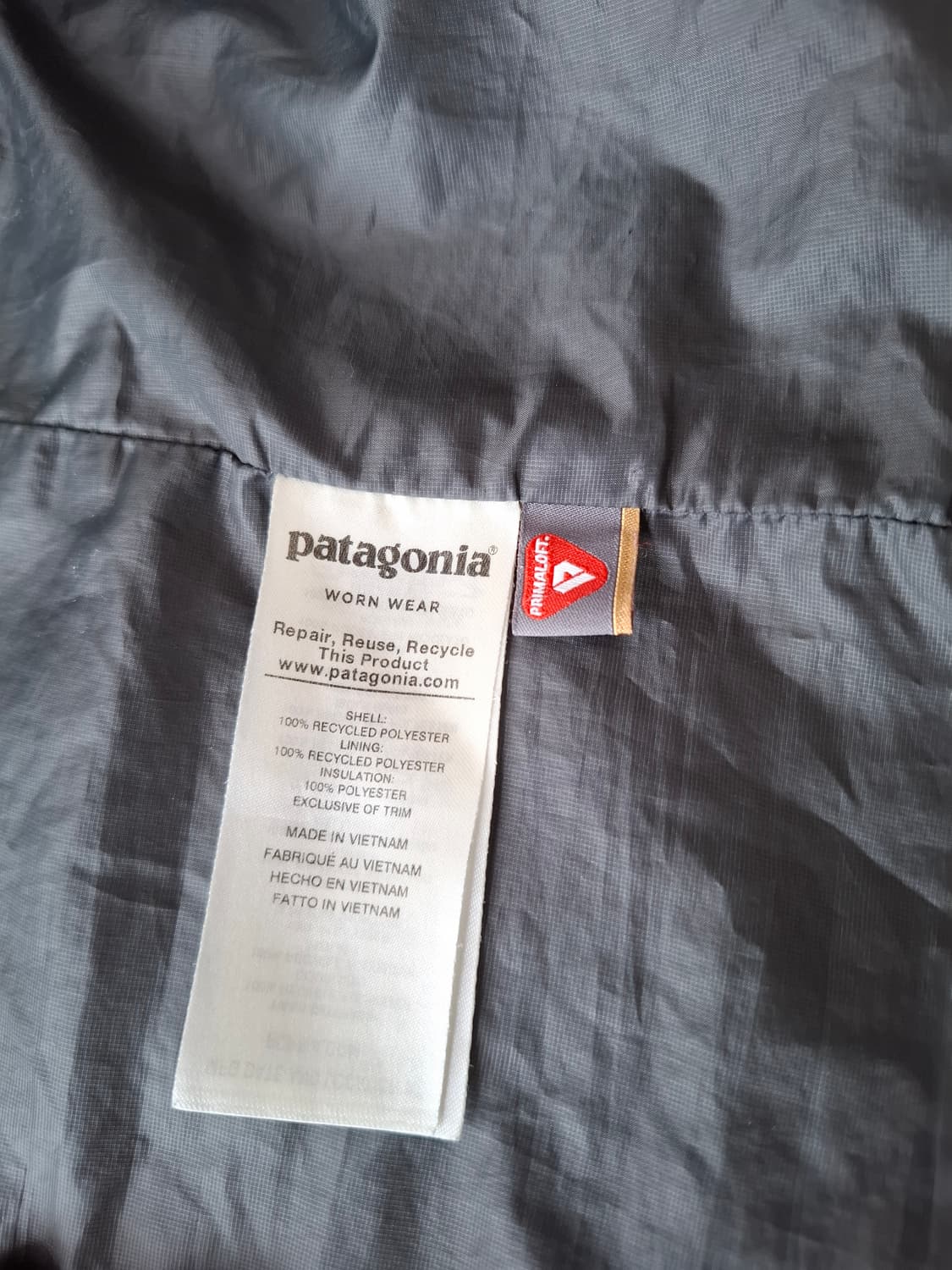 M 파타고니아 나노퍼프 패딩 자켓 포지그레이 상품이미지5