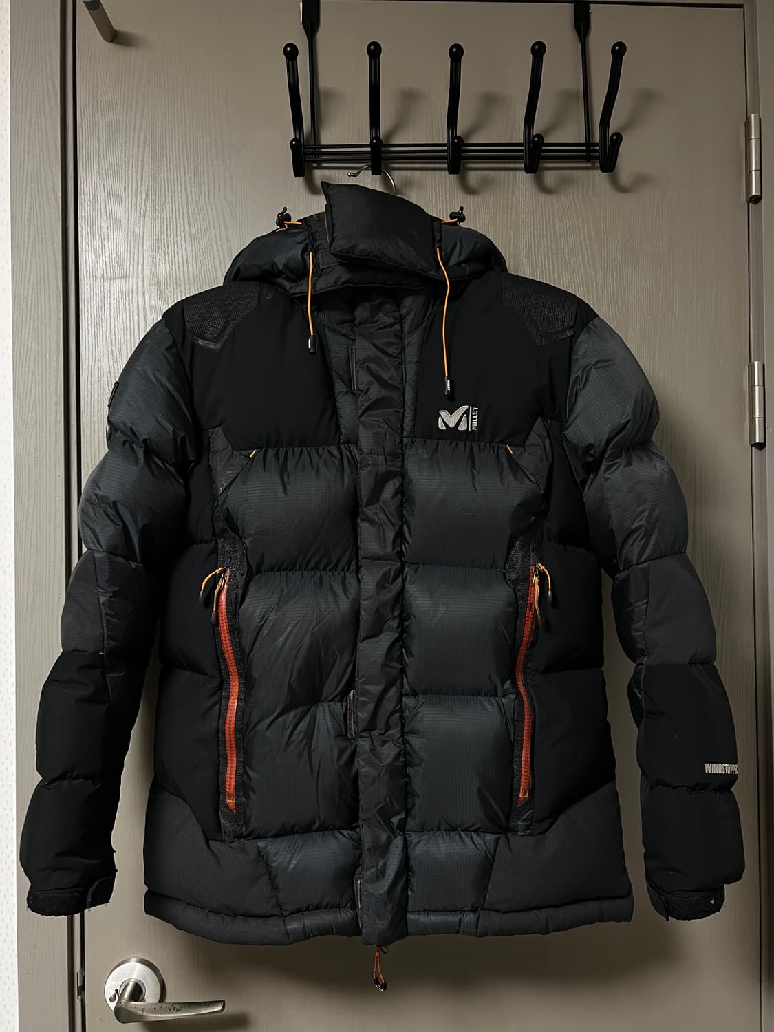 밀레 남성 구스다운 패딩 100 상품이미지1