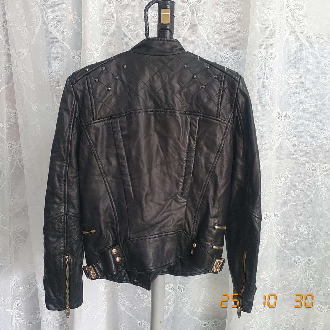 시스템 여성 양가죽자켓 88-98-165 (블랙) 상품이미지3