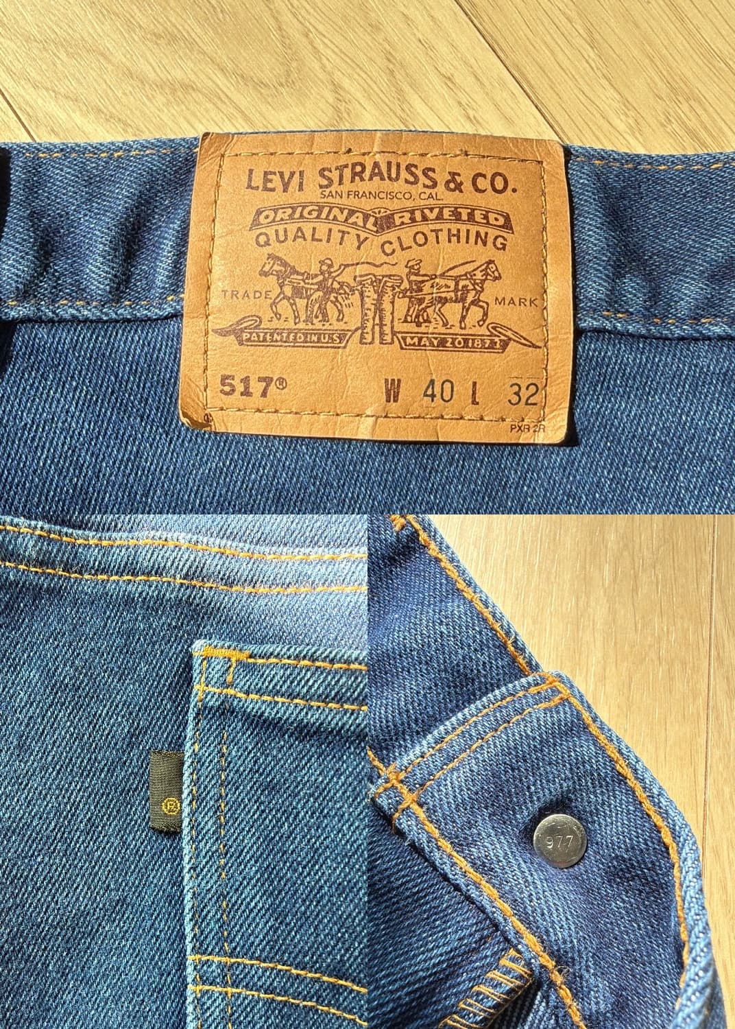 리바이스 00s 517 플레어 부츠컷 팬츠 #1 상품이미지8