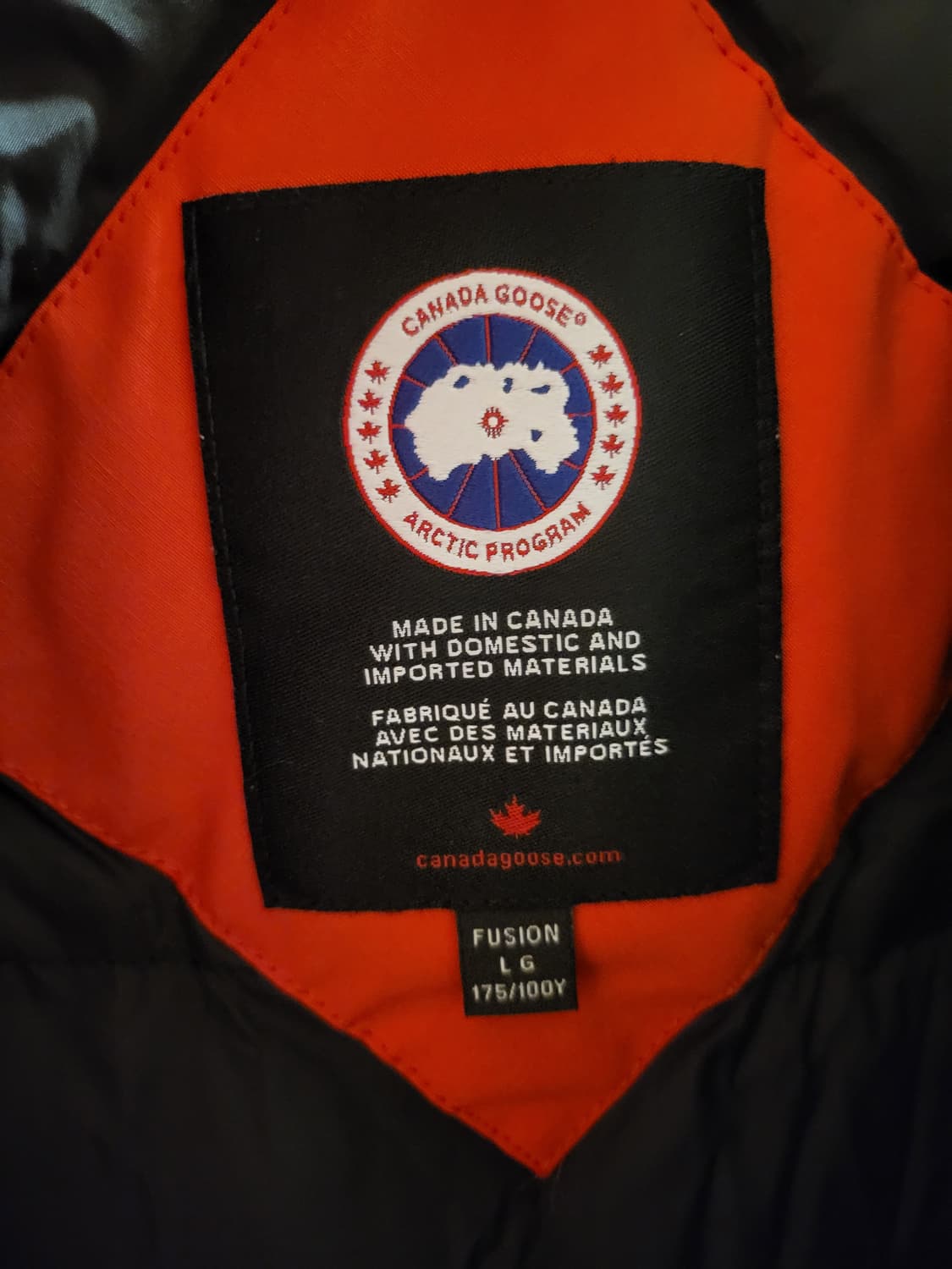 캐나다구스 칠리왁 레드봄버 패딩 L 상품이미지6