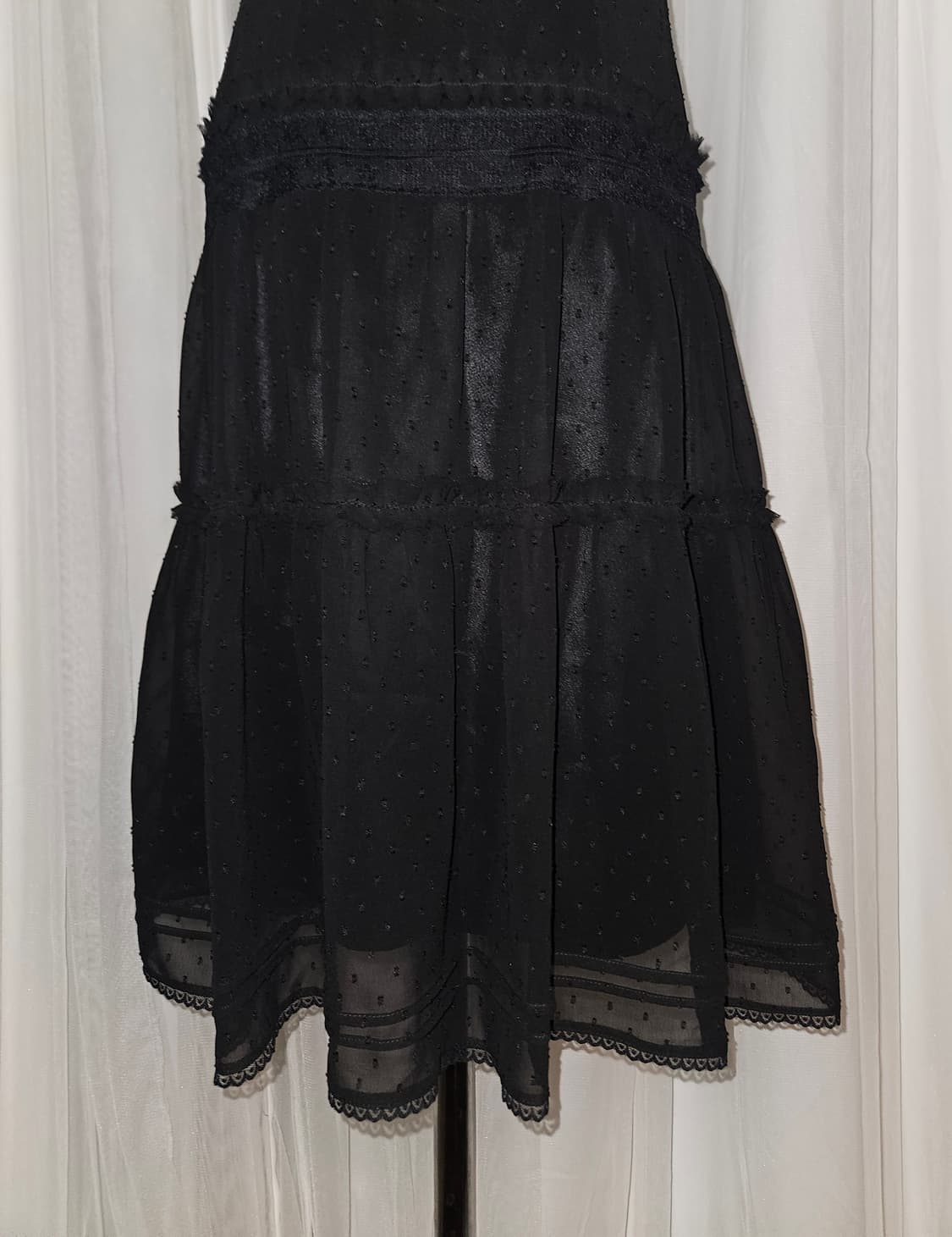 O.N.K.Y.O 빈티지 블랙 레이스 드레스 공겜여주 히메갸루 상품이미지4