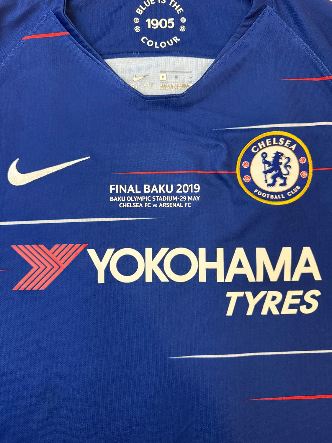 [M/100]18-19 첼시 홈 유로파 결승킷 아자르 919009-496 상품이미지3