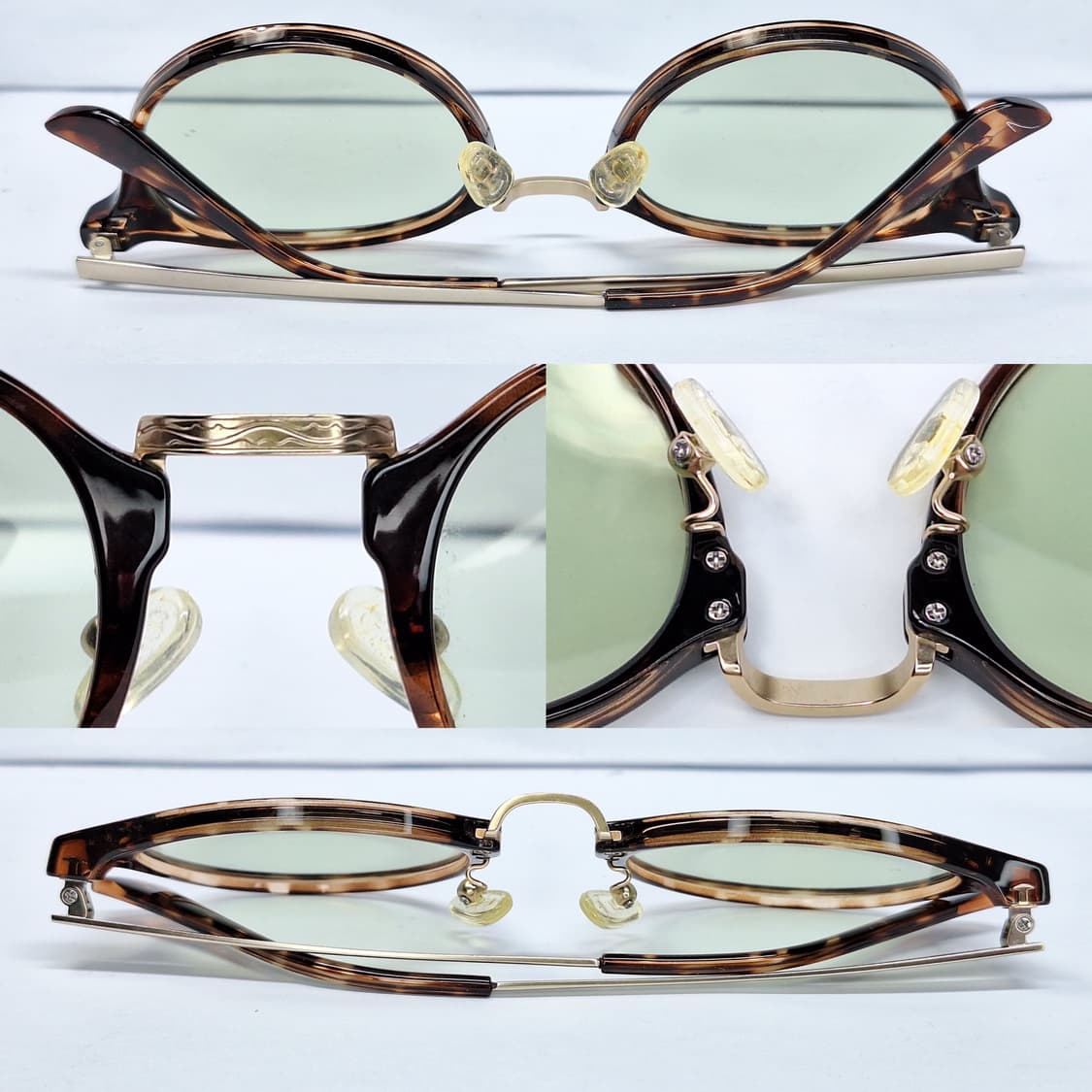 유니클로 361-463717 톨토이즈 레오파드 호피 메탈 콤비 안경테 상품이미지7