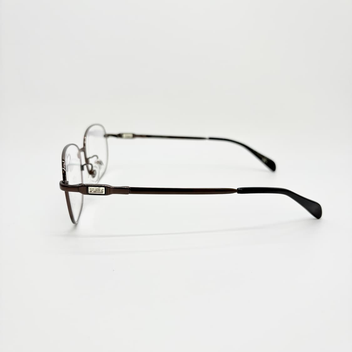 SEVEN G 브라운 스퀘어 메탈테 빈티지안경 상품이미지6