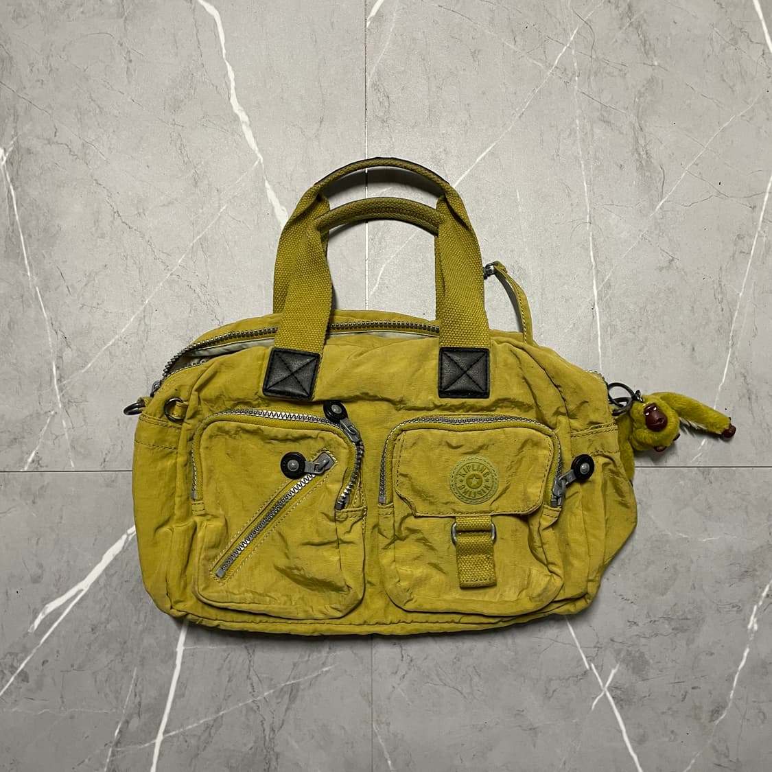 팔로워 특가 키플링 머스타드 옐로우 미니 토트백 가방 상품이미지2