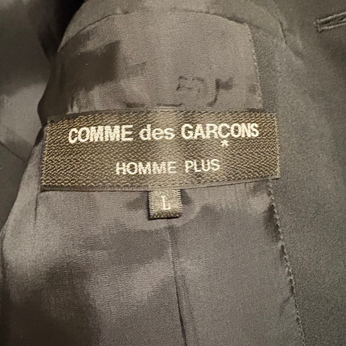 꼼데가르송 옴므플러스 / 25SS 셋업자켓 / L 상품이미지3