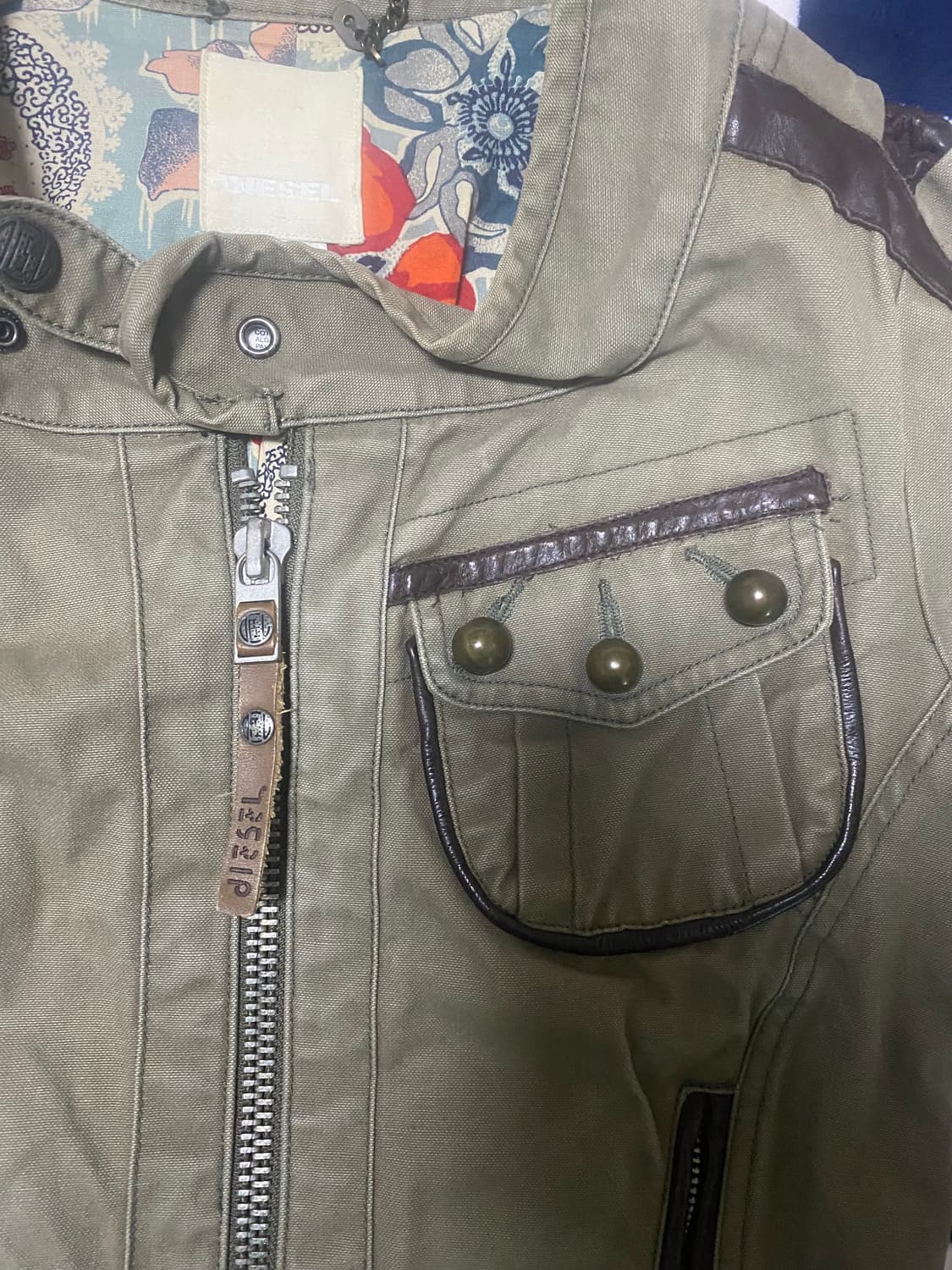 디젤 나이트 라이더스 바이커자켓 상품이미지3