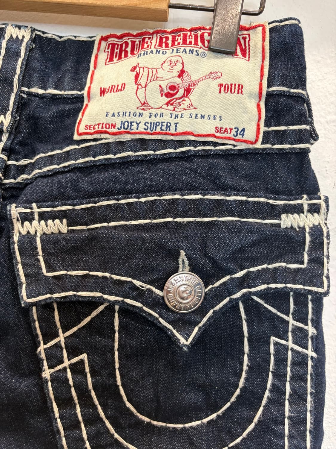 트루릴리젼 조이 수퍼 T 부츠컷 데님 팬츠 (made in USA) 상품이미지1