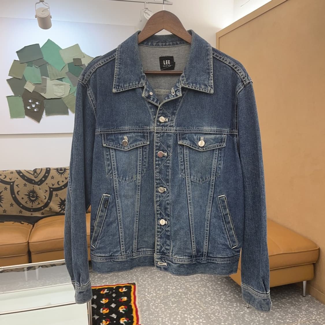 LEE 올드스쿨 빈티지 트러커 데님자켓 100 C08055 상품이미지3