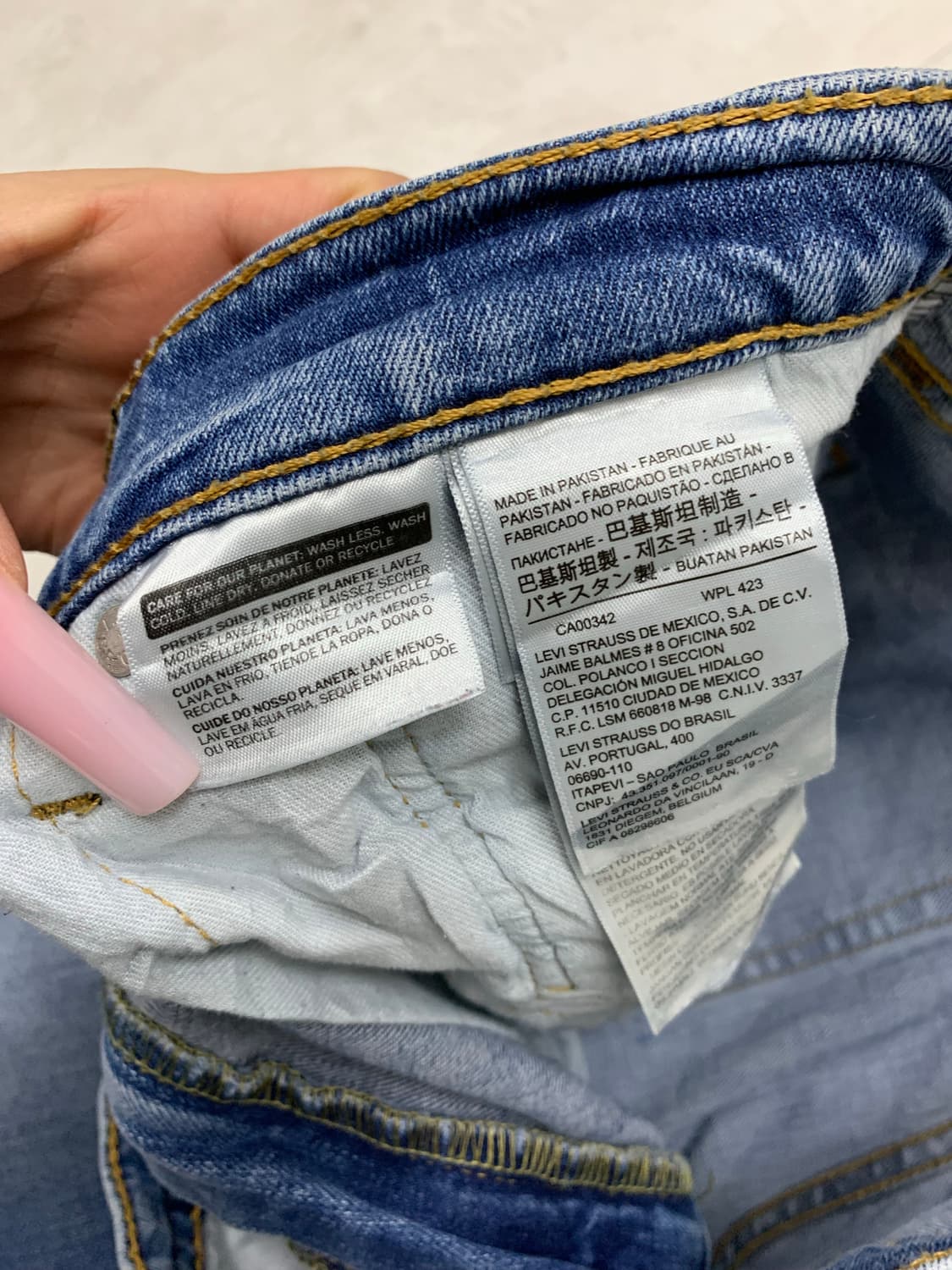 리바이스 541 데님 팬츠 #498 상품이미지4