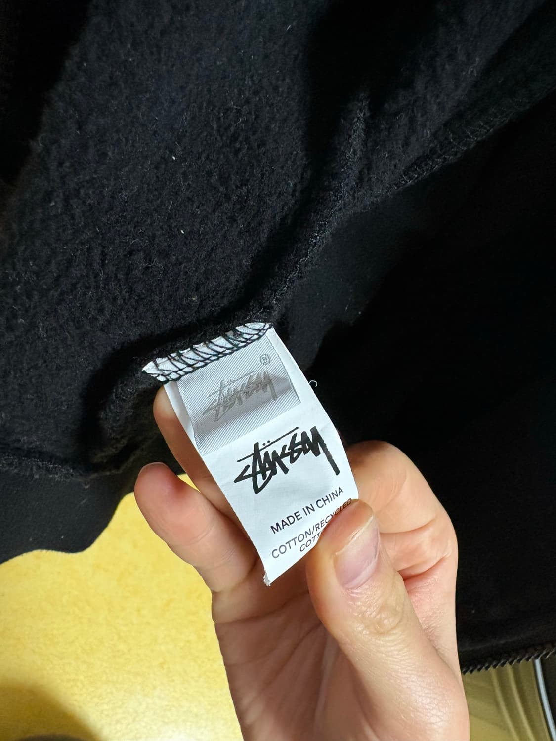 스투시 크롭 후드집업 상품이미지3