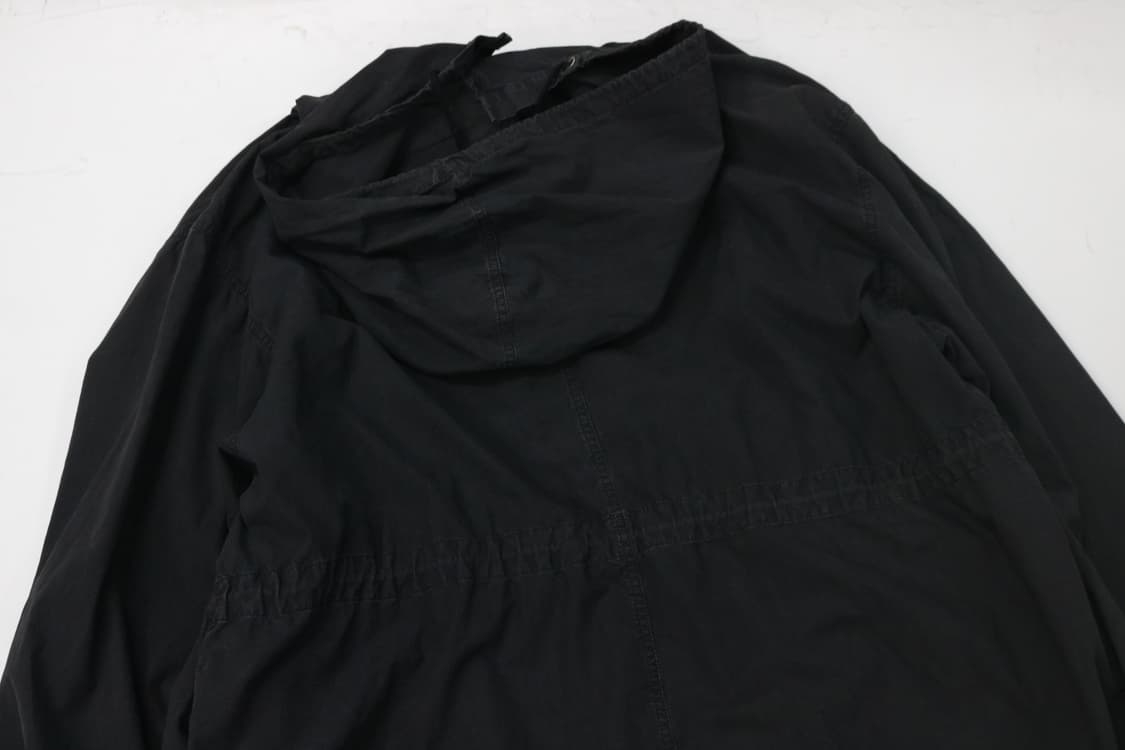 빈티지 블랙 피쉬테일 후드 야상 파카 상품이미지8