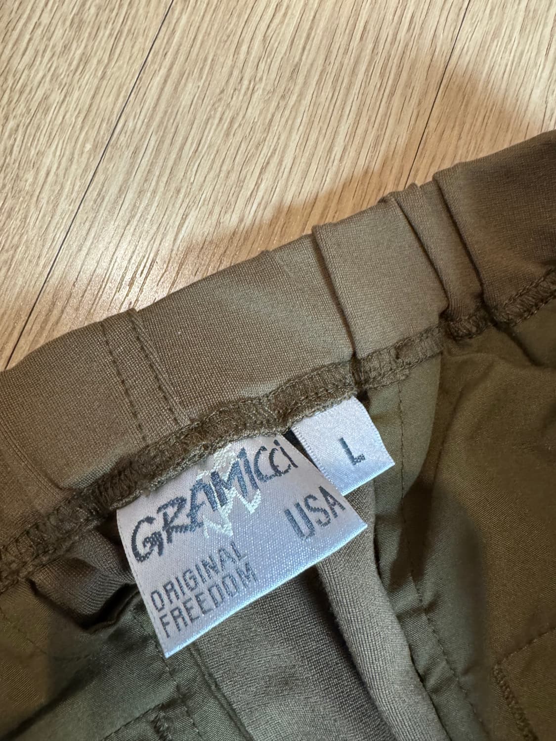 새상품 그라미치 폰테 라인 팬츠 세피아 상품이미지7