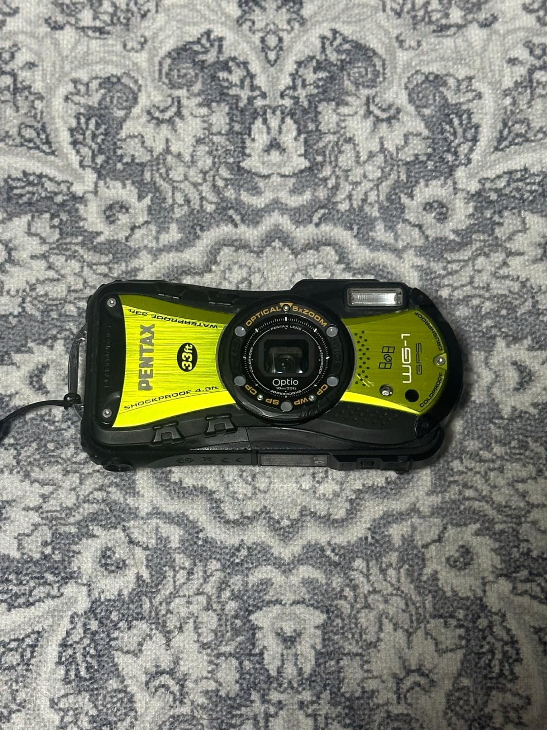 펜탁스 옵티오 wg-1 gps 빈티지 방수 카메라 상품이미지1