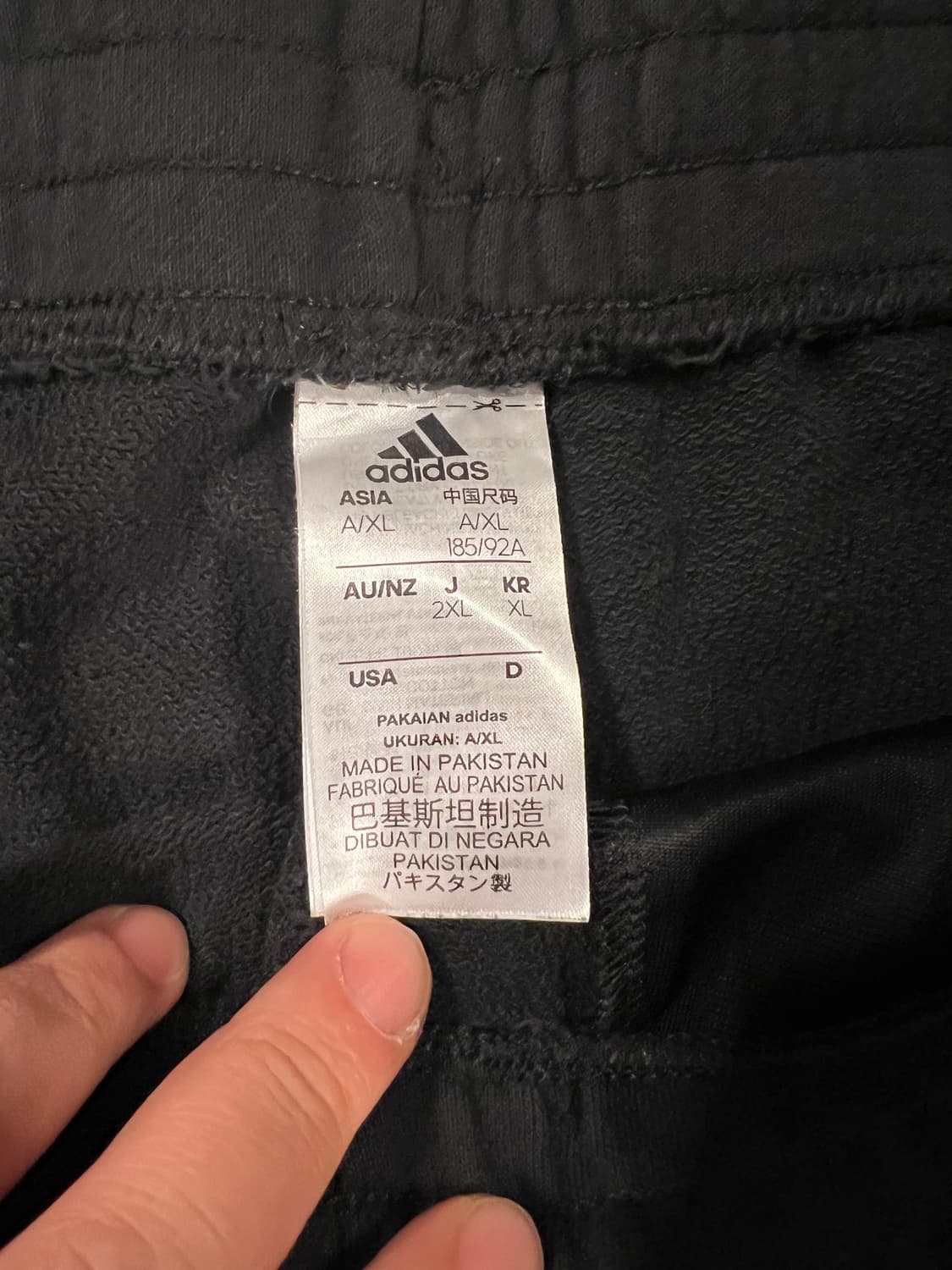 아디다스 블랙 카고3선디테일 트레이닝 조거팬츠 XL 상품이미지3