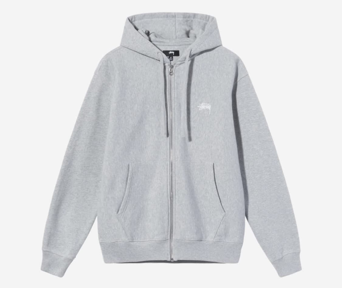 스투시 오버다이드 후드집업 L 상품이미지1