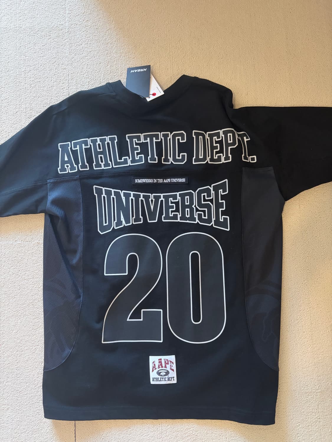 Aape 남성 반팔티 새거 M 상품이미지3