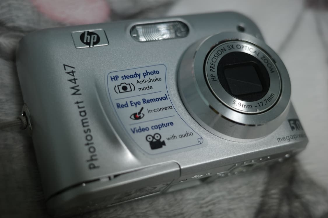 HP 포토스마트 Photosmart M447 실버 디카 상품이미지2