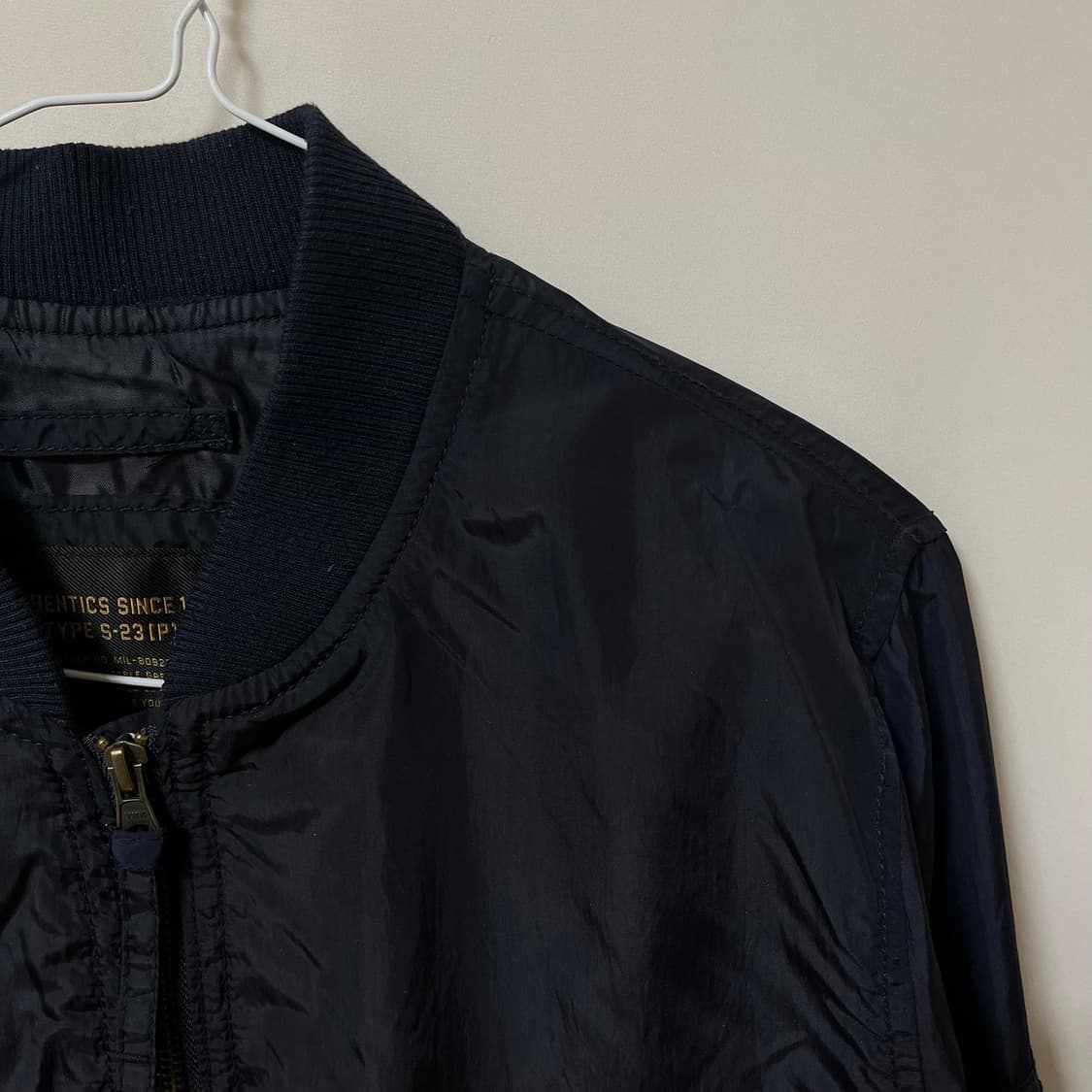 스파오 레지먼트 MA-1 블루종 항공 점퍼 L/100 상품이미지3