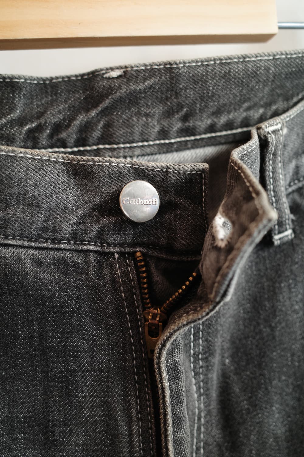 Carhartt 칼하트 흑청 카펜터 데님팬츠 (34인치) 상품이미지2
