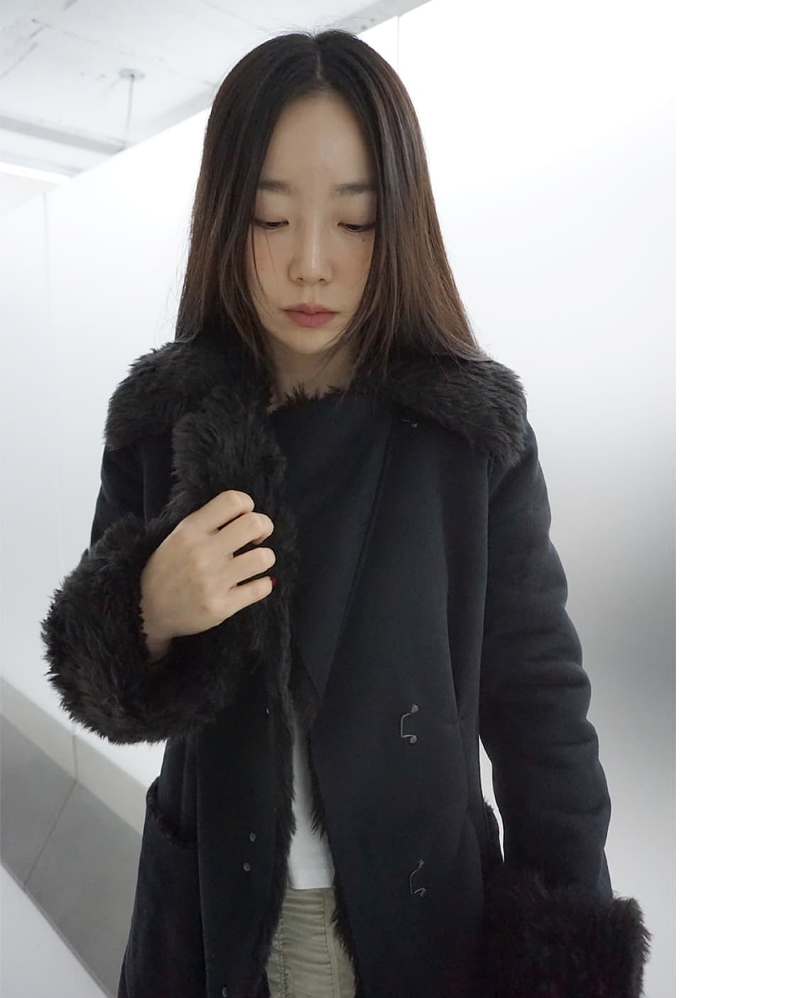 Armani excahnge fur jacket 상품이미지8