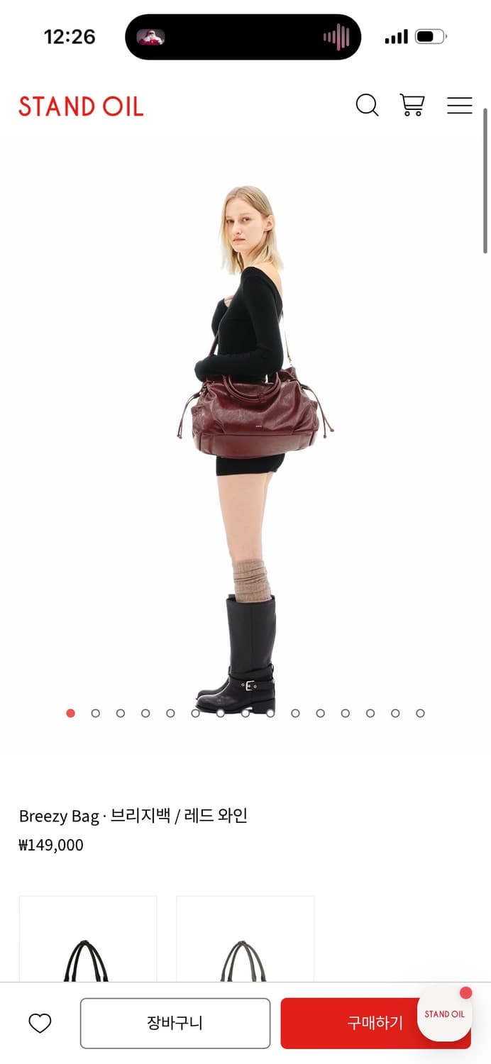 스탠드오일 브리지백 / 구매가 149,000 상품이미지1