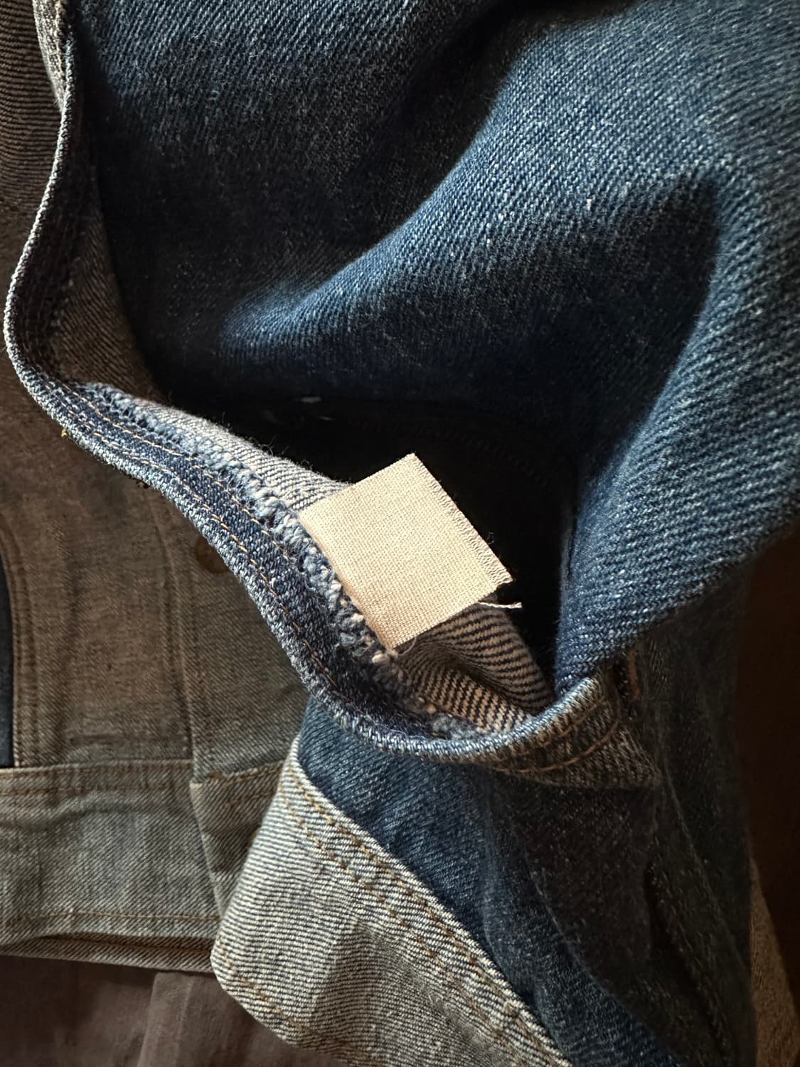 70s USA LEE Reversible Denim Jacket 상품이미지10