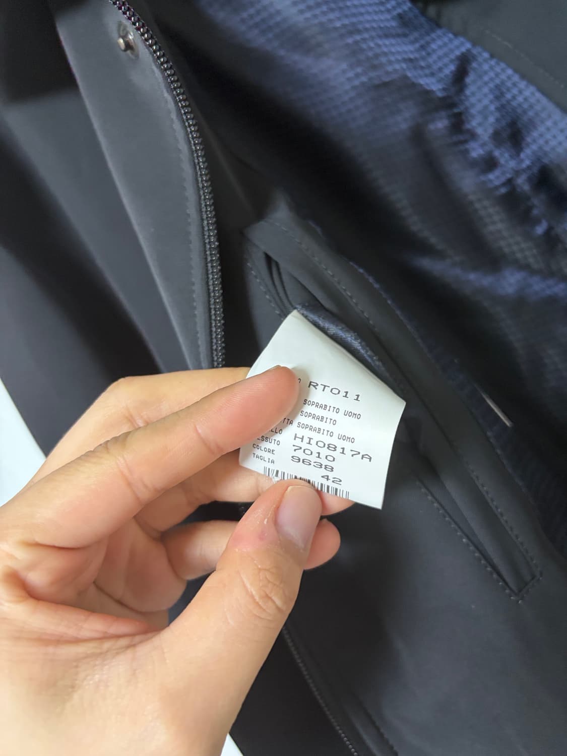 Armani collezioni 윈드브레이커 야상 상품이미지5