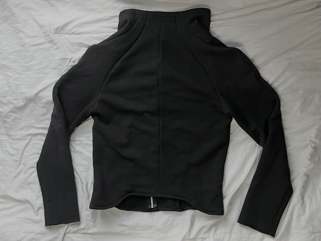 Bias Zipper Sweat Jacket Sleeve 상품이미지6