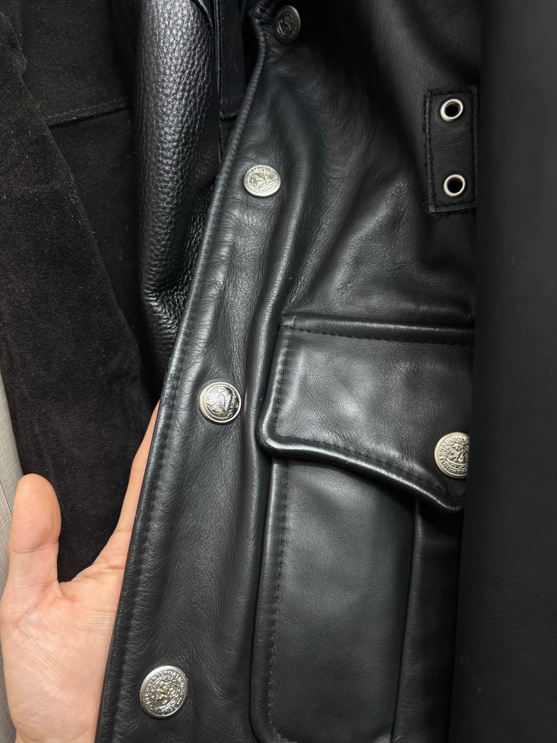 [M]90s Harajuku Mother 레더 자켓 상품이미지6