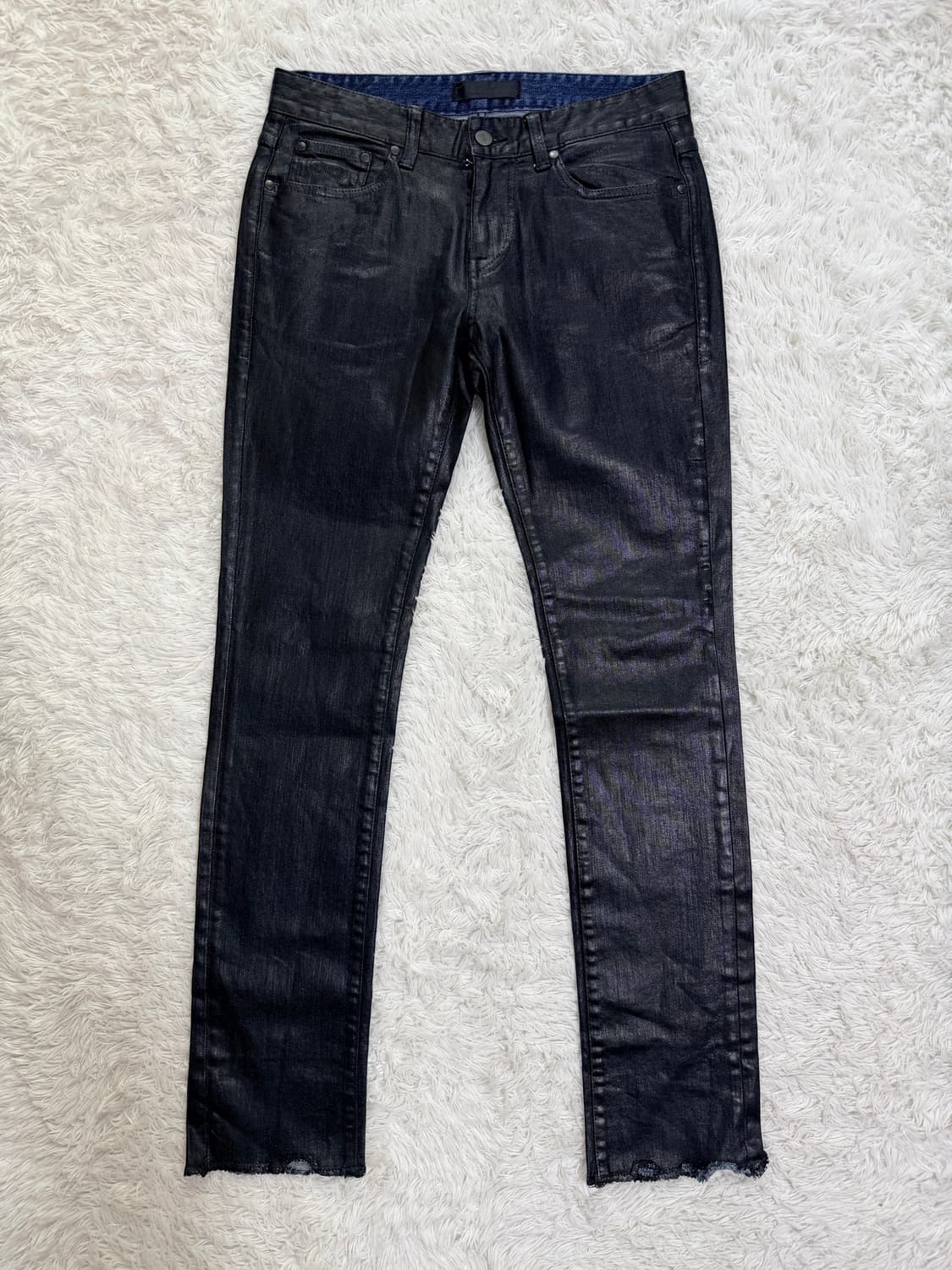 플랙진 베를린 코팅 블랙 데님 상품이미지3