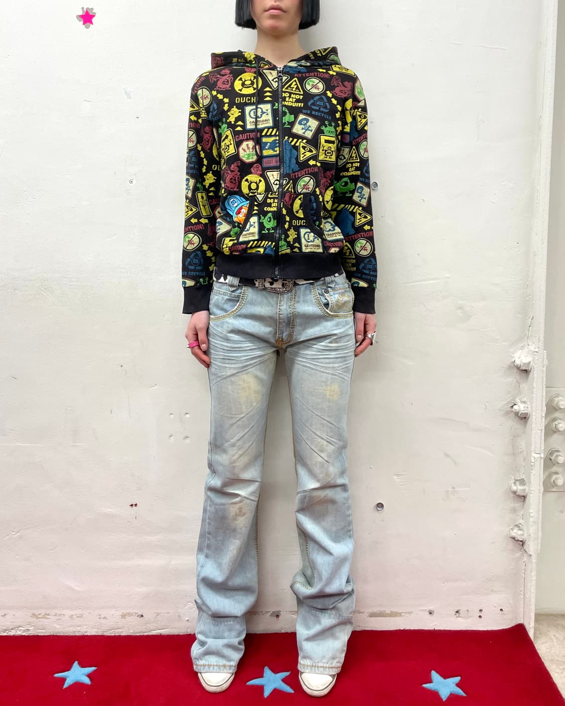 Character Multi-Hooden Zip-Up 상품이미지3