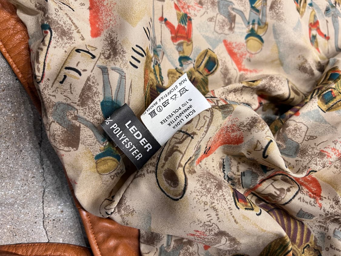 유럽 빈티지 ECHT 가죽 자켓  상품이미지4