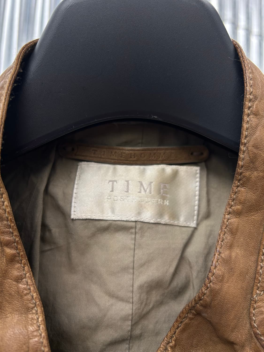 TIME 브라운 양가죽 자켓 상품이미지9