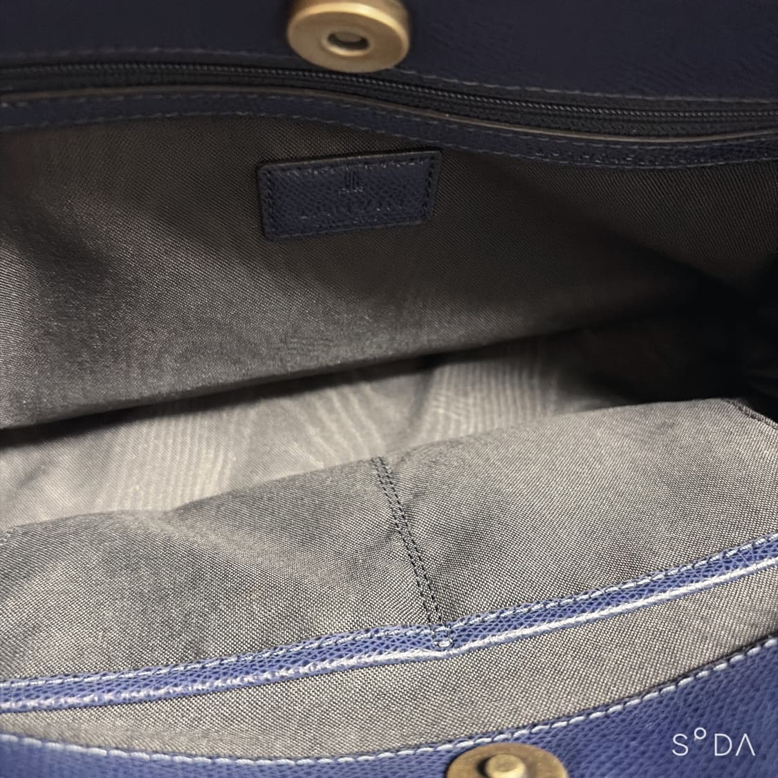 랑방 숄더 크로스백 네이비 상품이미지8