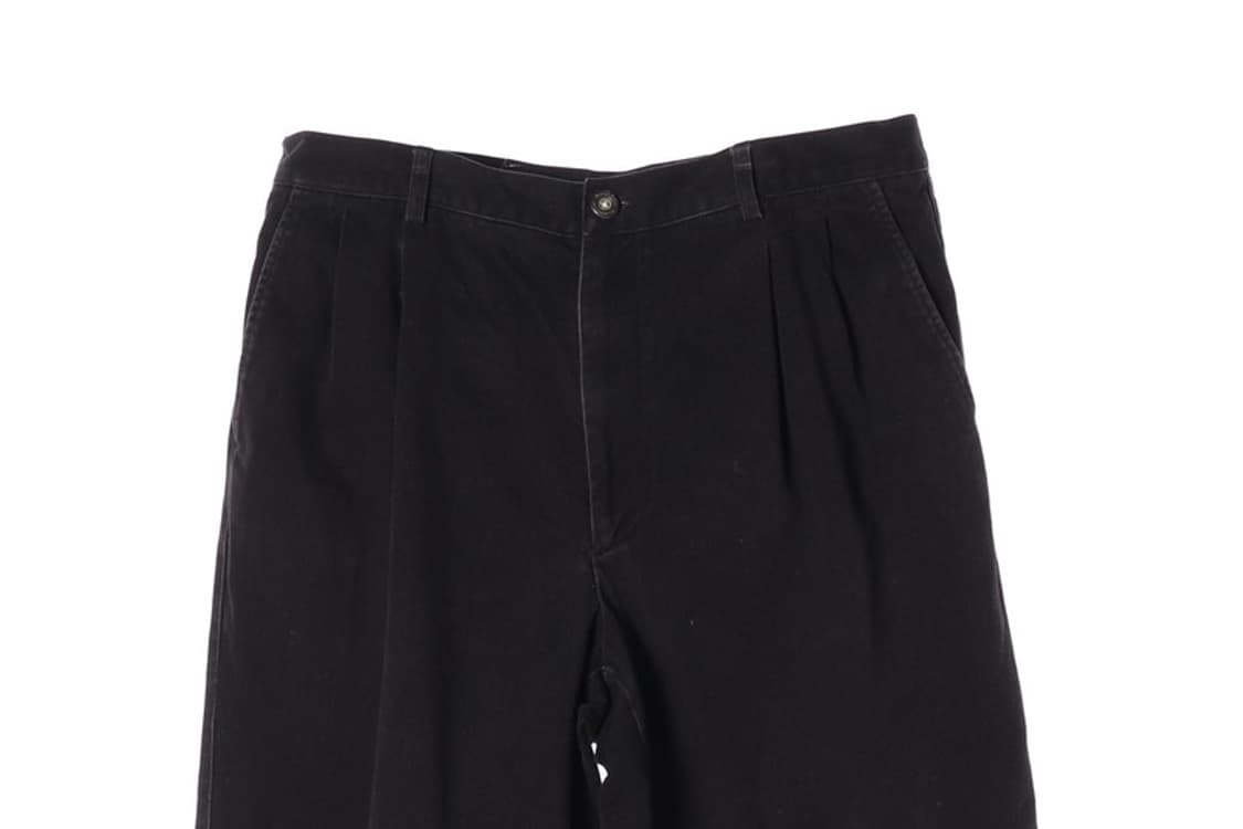 빈폴 클래식 투턱 블랙 트레디셔널 슬랙스 상품이미지3