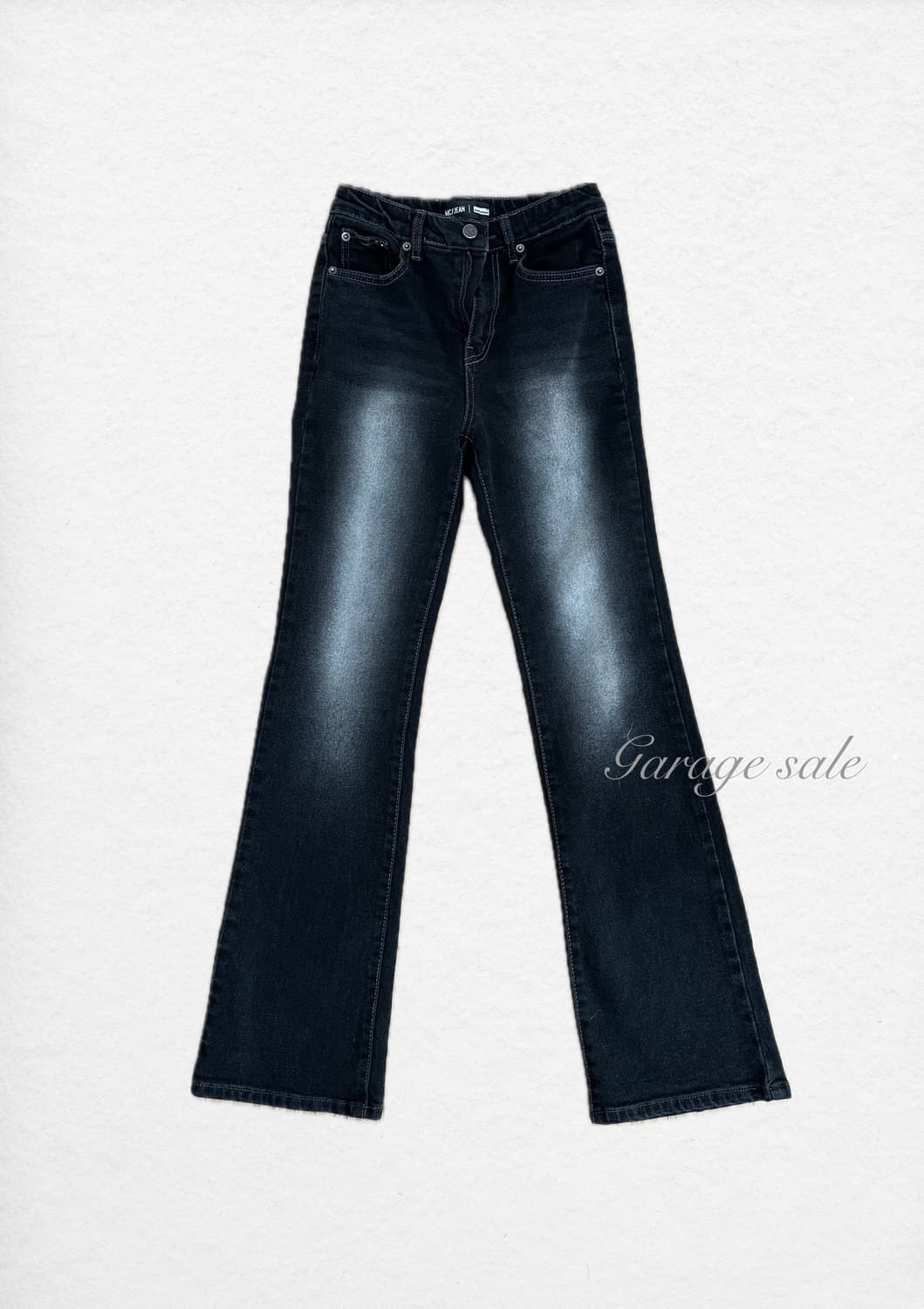 밀리어코르 캣 브러쉬 부츠컷 데님 상품이미지2