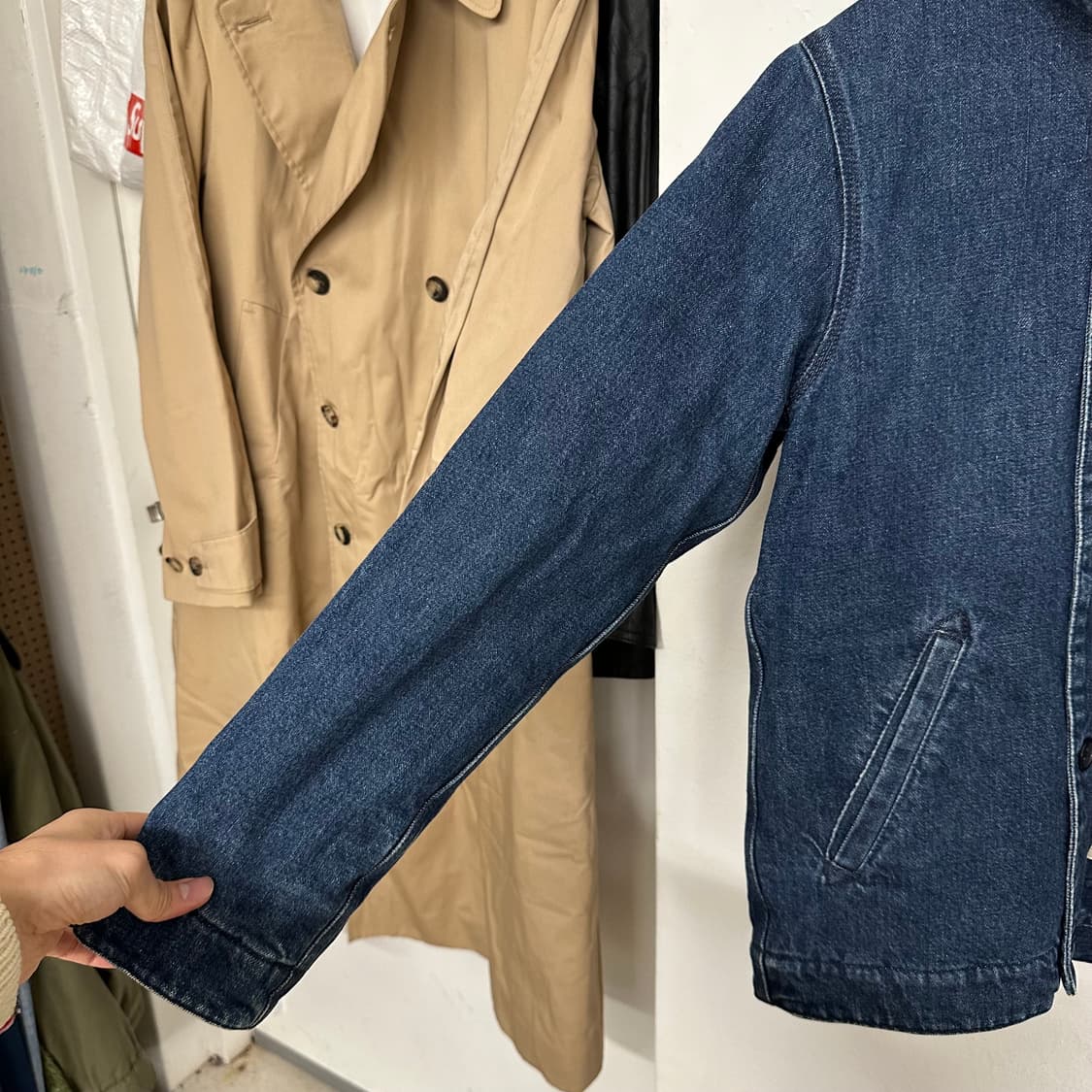 아페쎄 x  칼하트 셰르파 데님자켓 상품이미지7